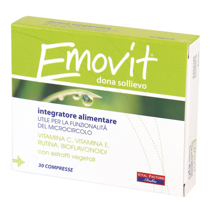 EMOVIT 30 COMPRESSE 30G