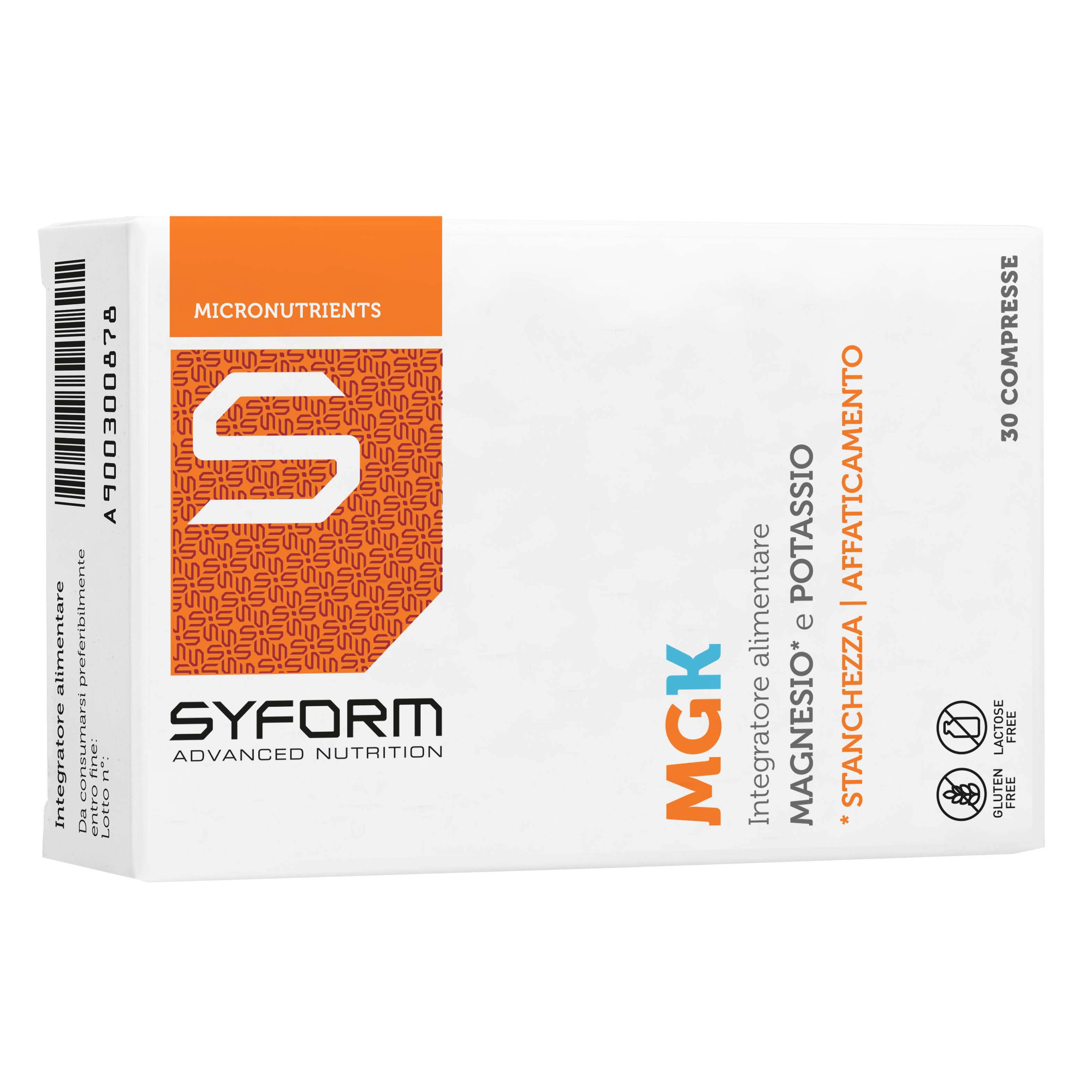 Syform Mgk Integratore Per Stanchezza 30 Compresse - Immagine 8