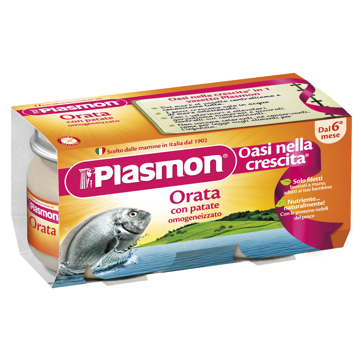 Plasmon Omo Orata 2 X 80 Gr. - Immagine 6