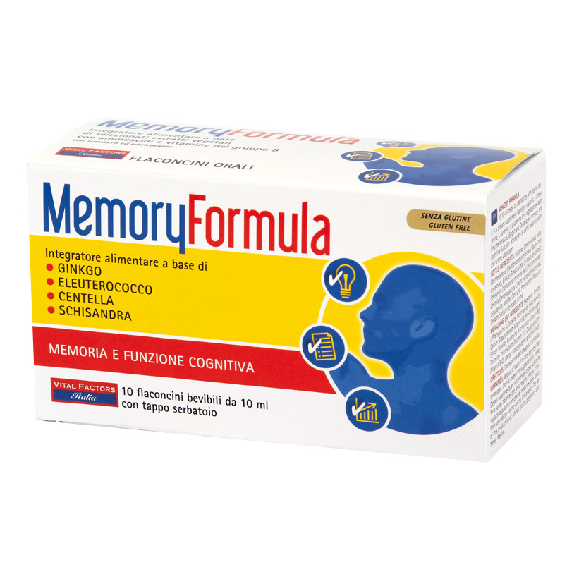 Vital Factors Memory Formula 10Flaconcini 10Ml - Immagine 7