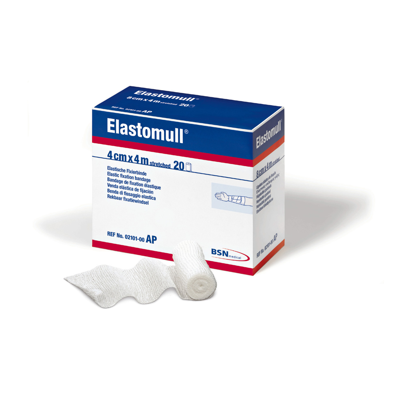 Elastomull Benda Elastica 4 Cm X 4 M - Immagine 6