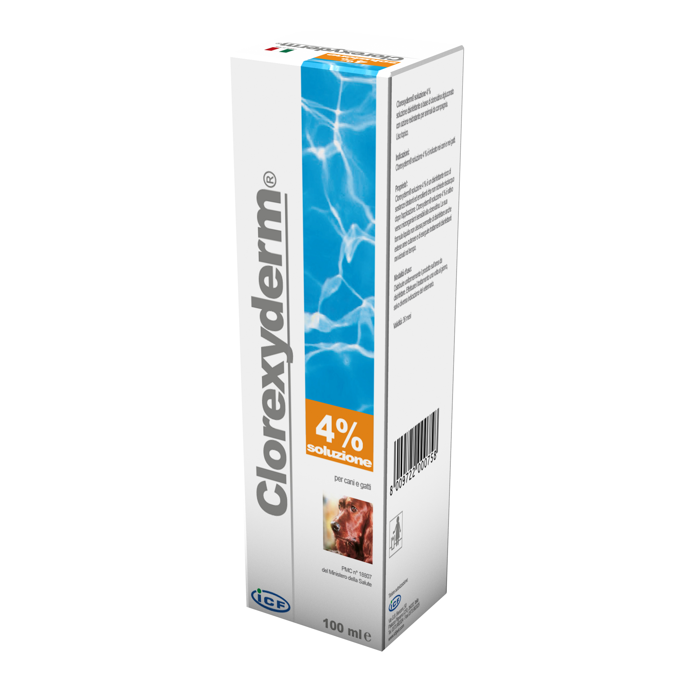 Clorexyderm Schiuma Antisettica Per Cani E Gatti, 100 Ml, 4% - Immagine 9
