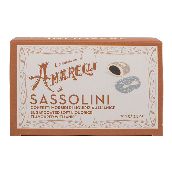 AMARELLI Sassolini - Confetti Morbidi di Liquirizia All'Anice 100 gr - Immagine 6