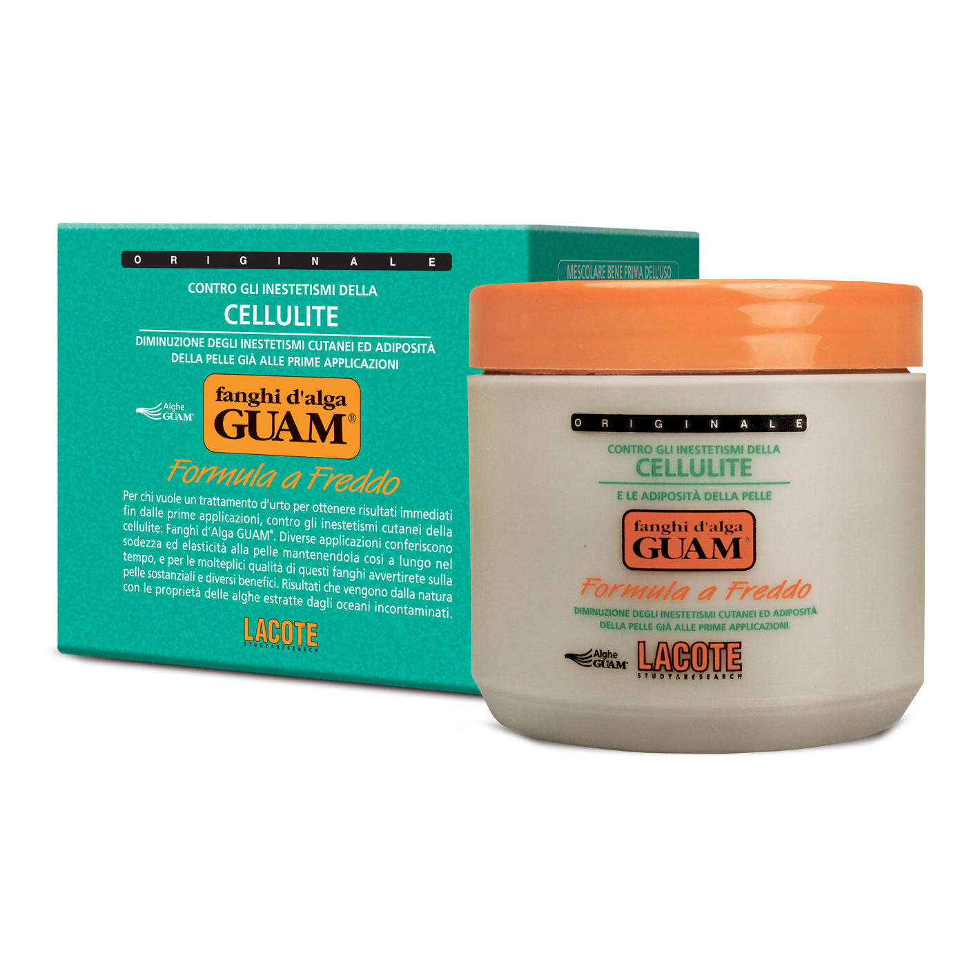 Guam Fanghi D'Alga Formula a Freddo Contro la Cellulite 500g - Immagine 4