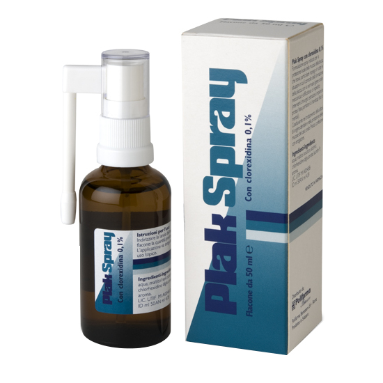 Plak Spray Clorexidina 0,1% - Spray Per Il Cavo Orale 50 ml - Immagine 7