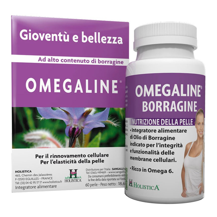 Sangalli Laboratorio Erboristico Sangalli Omegaline Integratore Per La Pelle 60 Capsule - Immagine 5