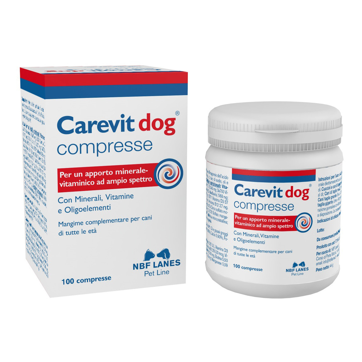 Nbf Lanes Carevit Dog Flacone 100 Compresse Appetibili - Immagine 7
