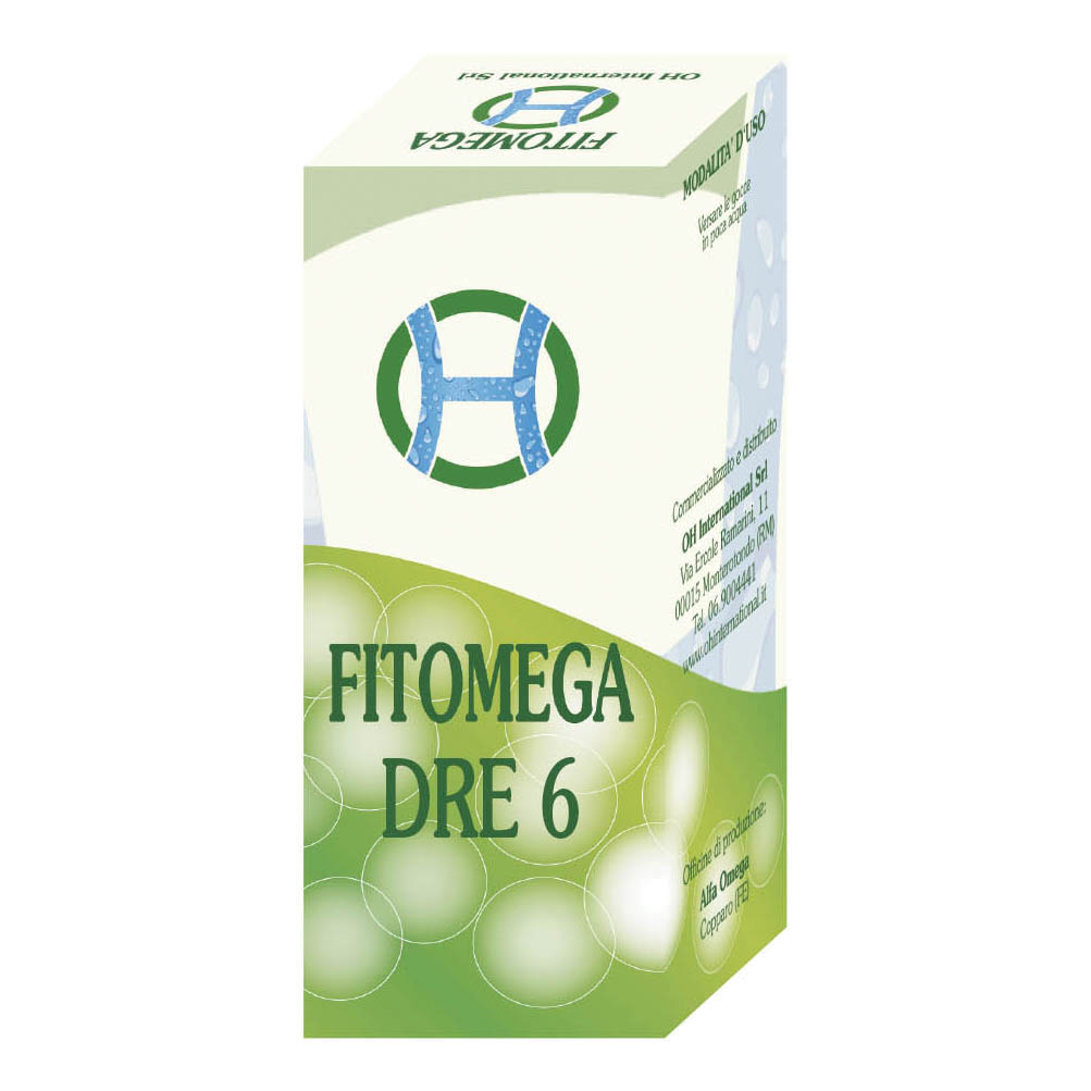 Fitomega Dre 6 Integratore Per Drenaggio Linfatico 50Ml - Immagine 5
