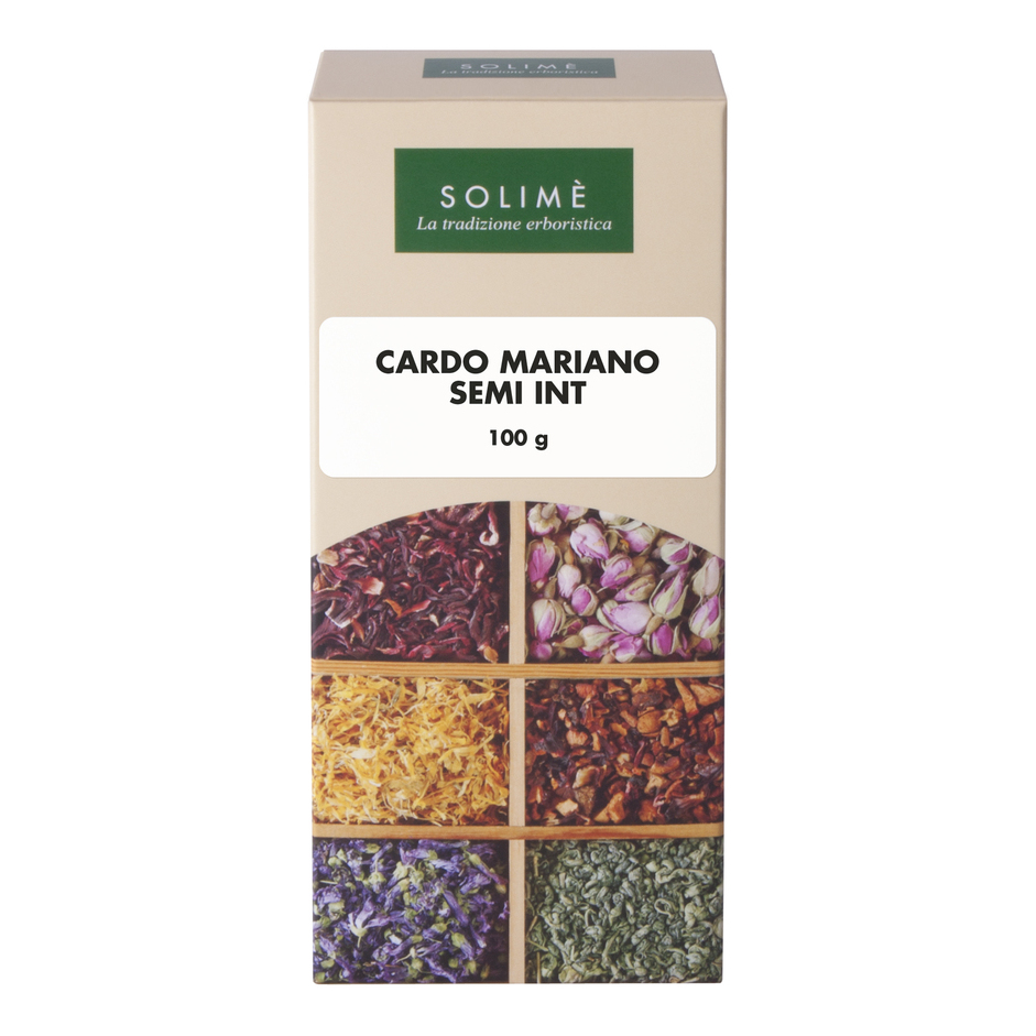 Solimè Cardo Mariano Semi Interi Integratore Per Il Fegato 100 G - Immagine 4