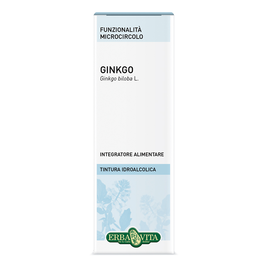 Ginko Biloba Soluzione Idroalcolica 50ml Erbavita