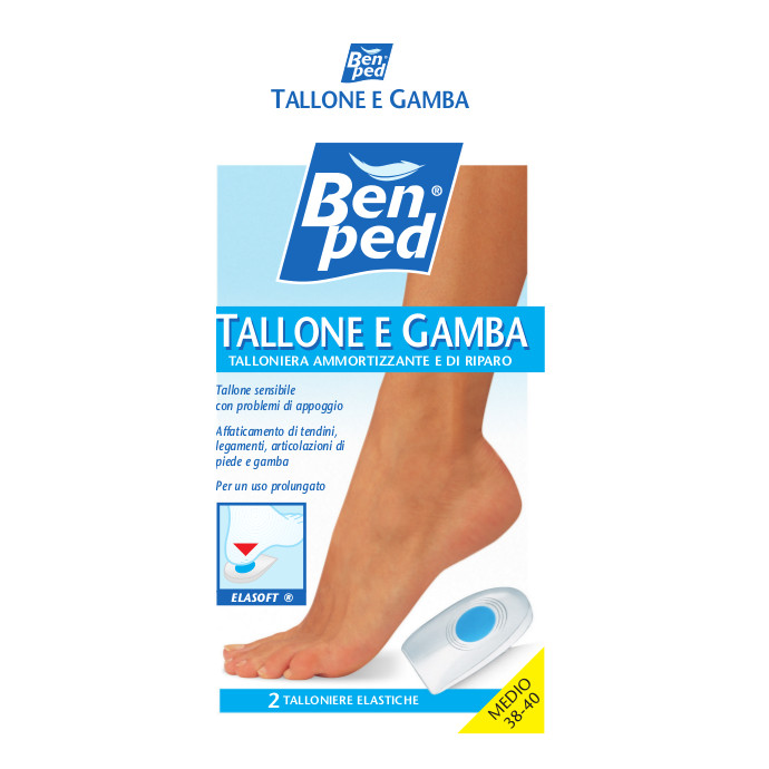 Sixtem Life Benped Talloniera Per Ammortizzare Peso 2 Pezzi 38/40 - Immagine 7