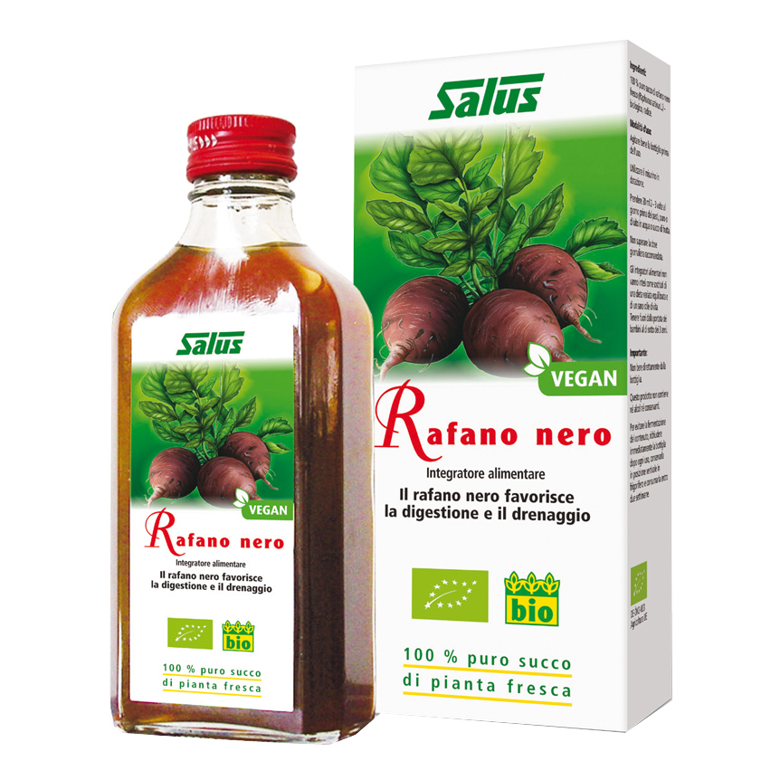Salus Nero Rafano Succo Integratore Per Intestino 200Ml - Immagine 3