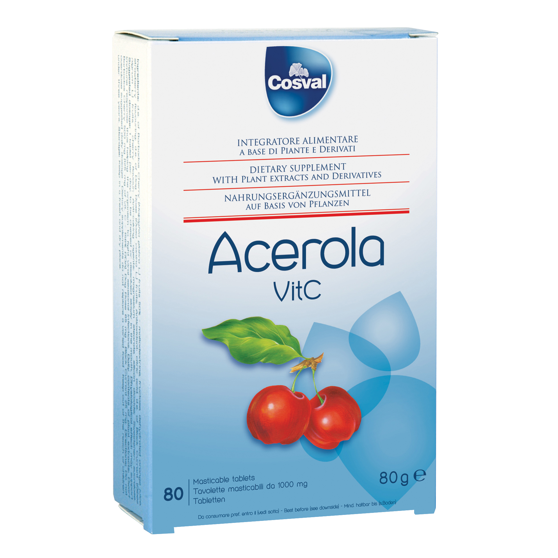 Acerola Vit C 80 Tavolette - Integratore Per Il Ripristino Delle Difese Immunitarie - Immagine 4