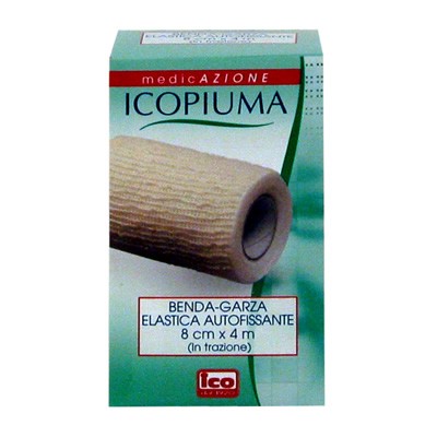 Icopiuma Benda Garza Elastica 8cm X 4m