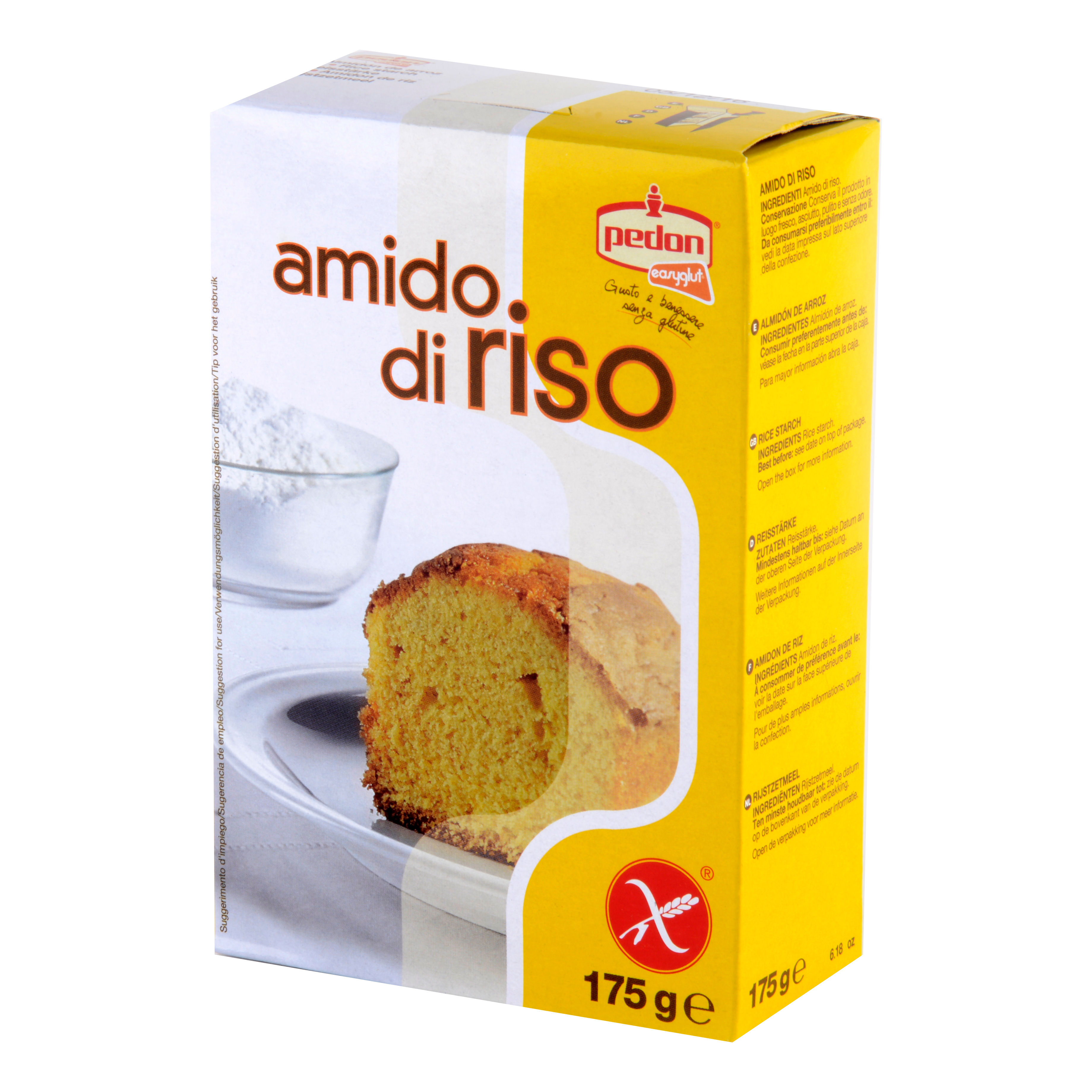 Easyglut Amido di Riso Senza Glutine 175 g - Immagine 3