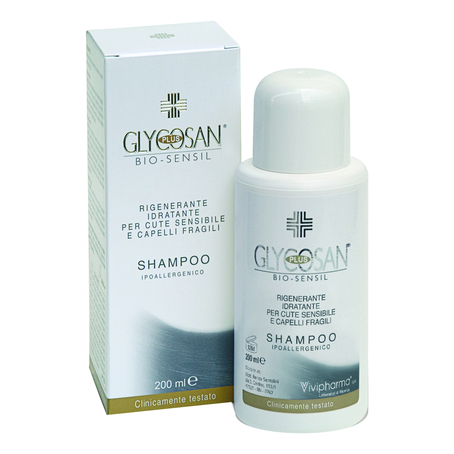 Vivipharma S.a. Glycosan Plbiosensil Shampoo 200Ml - Immagine 3