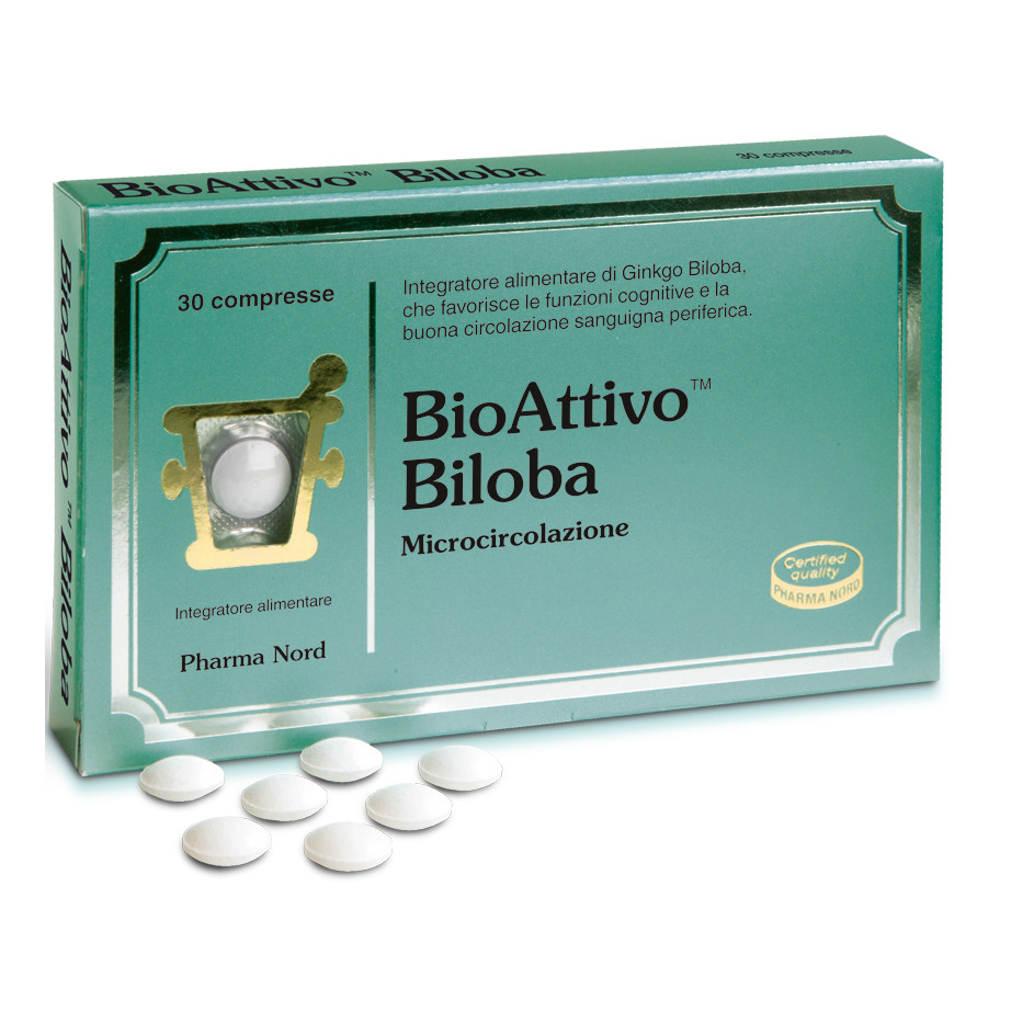 BIOATTIVO BILOBA 30CPR 13G - Immagine 6