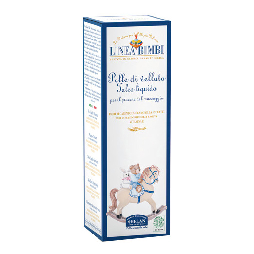 Helan Linea Bimbi Pelle Di Velluto Talco Liquido 100 Ml - Immagine 3