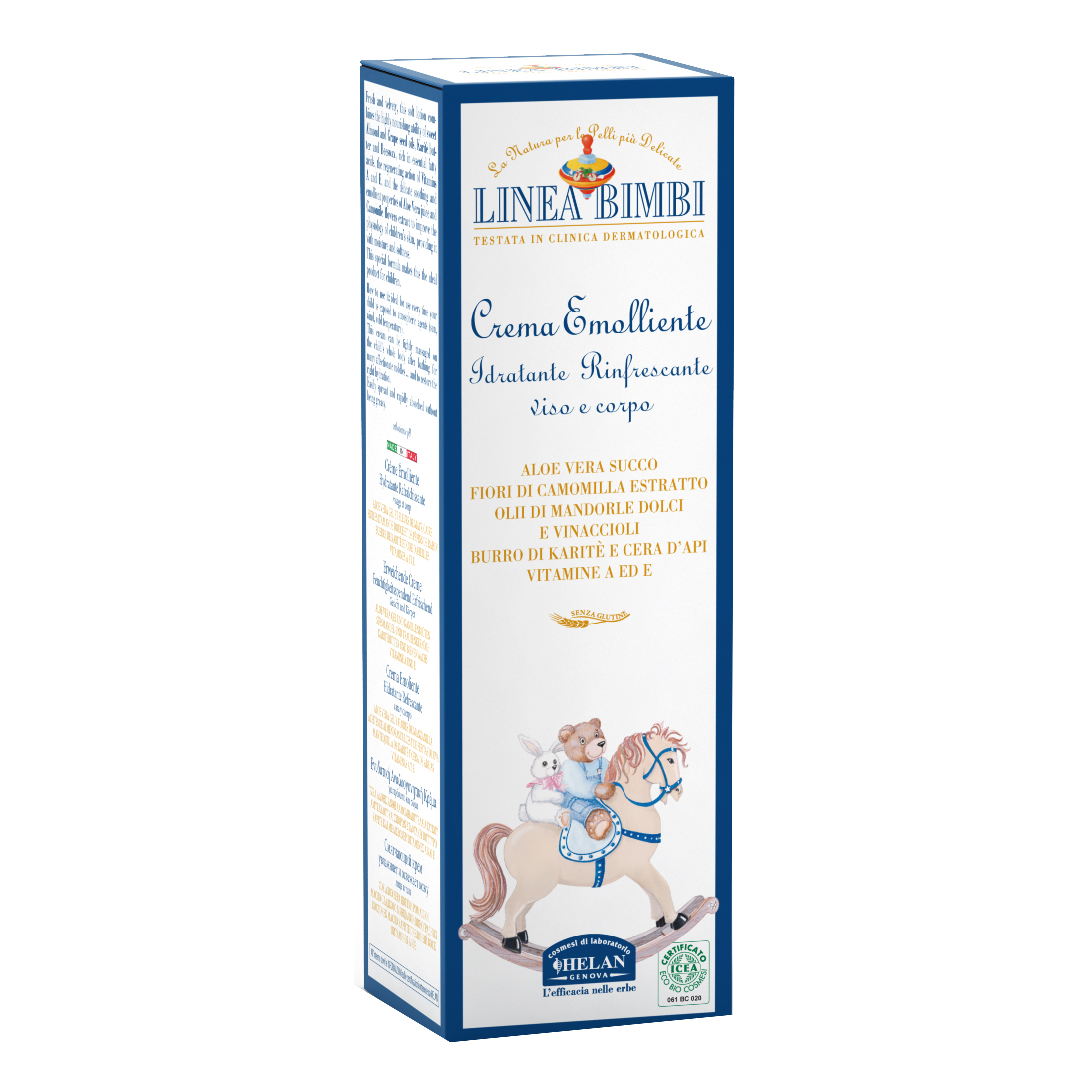 Helan Crema Linea Bimbi Emolliente Per Bambini 100Ml - Immagine 7