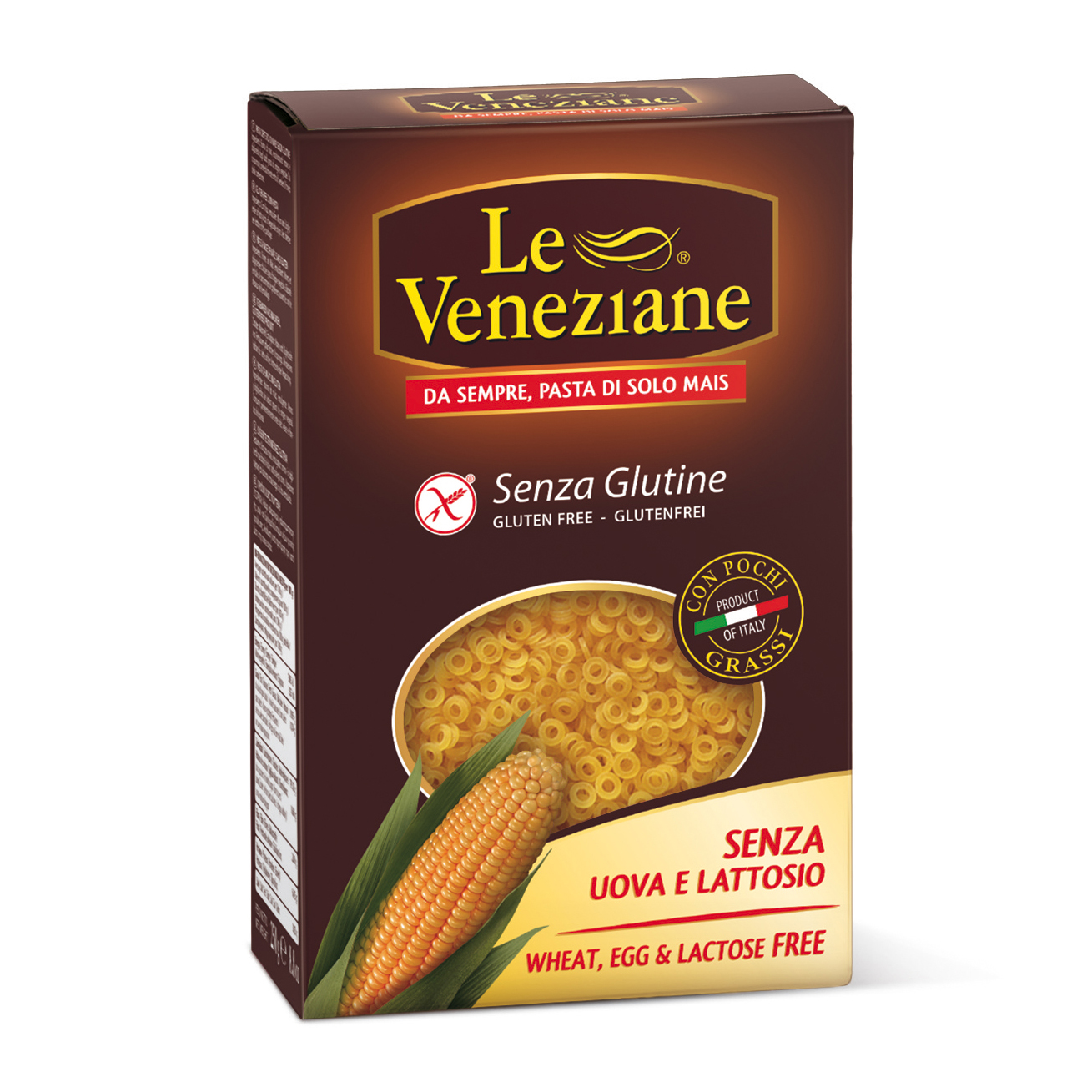 MOLINO DI FERRO Le Veneziane - anellini di mais senza glutine 250 G - Immagine 5