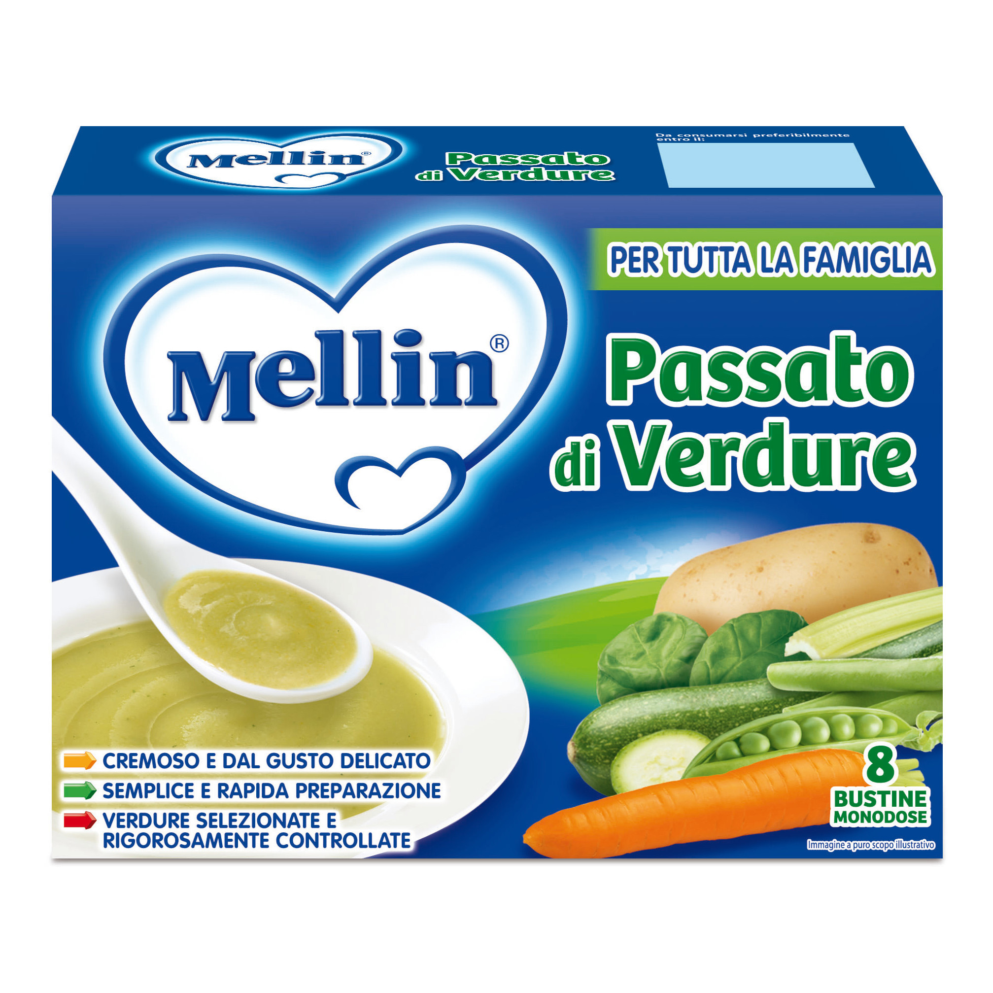 Mellin passato verdure 8bust8g - Immagine 5