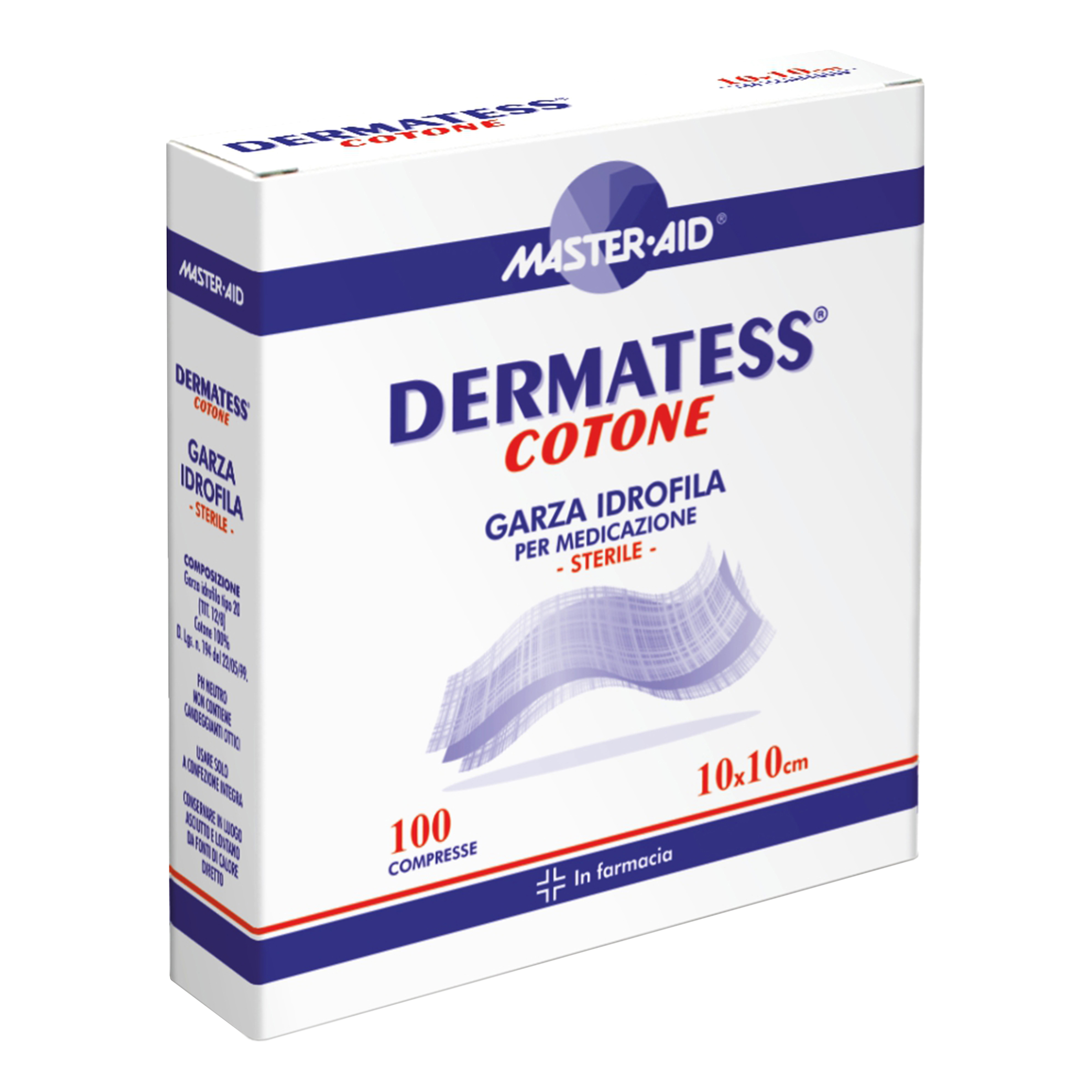 Pietrasanta Pharma Spa Dermatess Cot Garza 10X10 100P - Immagine 5