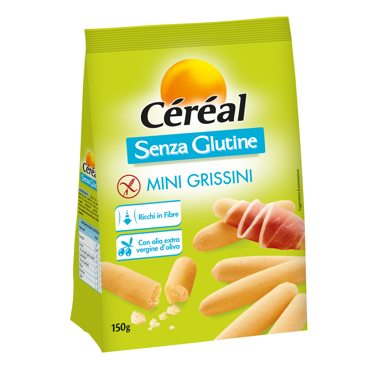 Cereal Grissini Mini Senza Glutine 150G - Immagine 4
