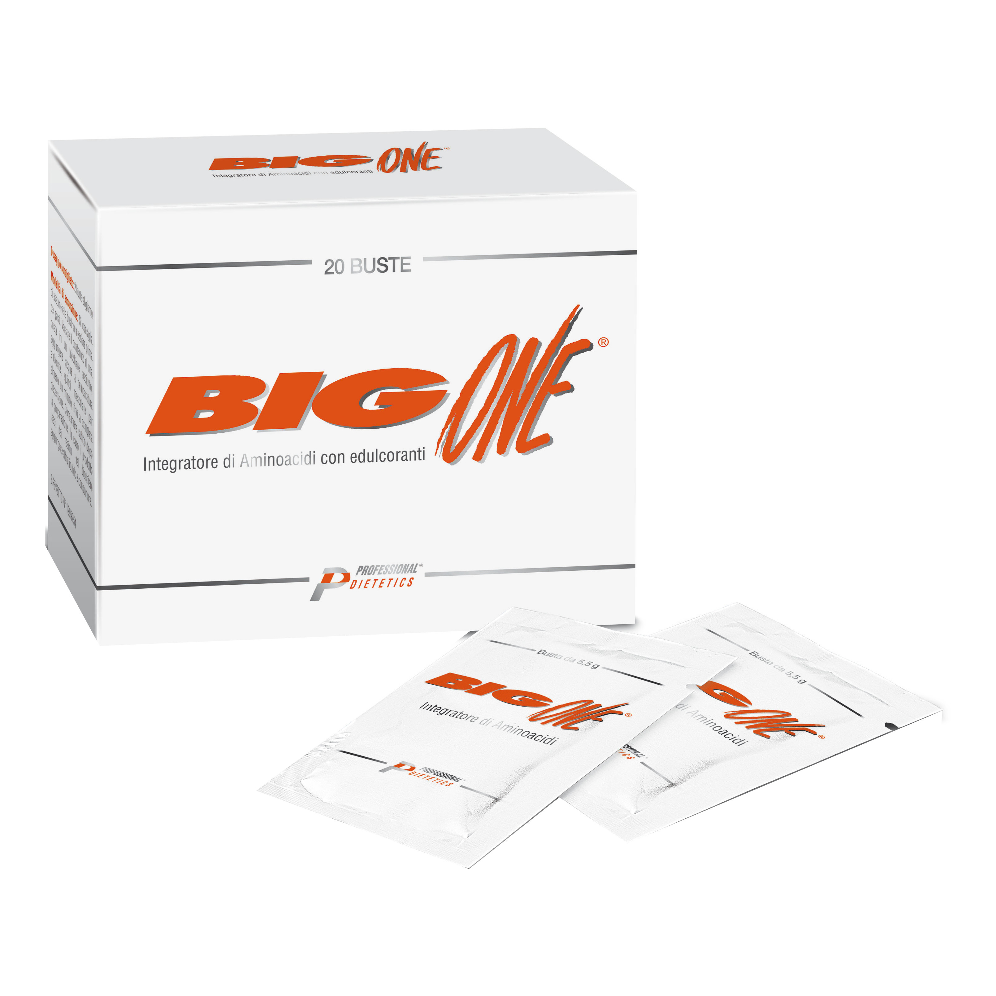 Big One - integratore alimentare di aminoacidi 20 bustine - Immagine 5