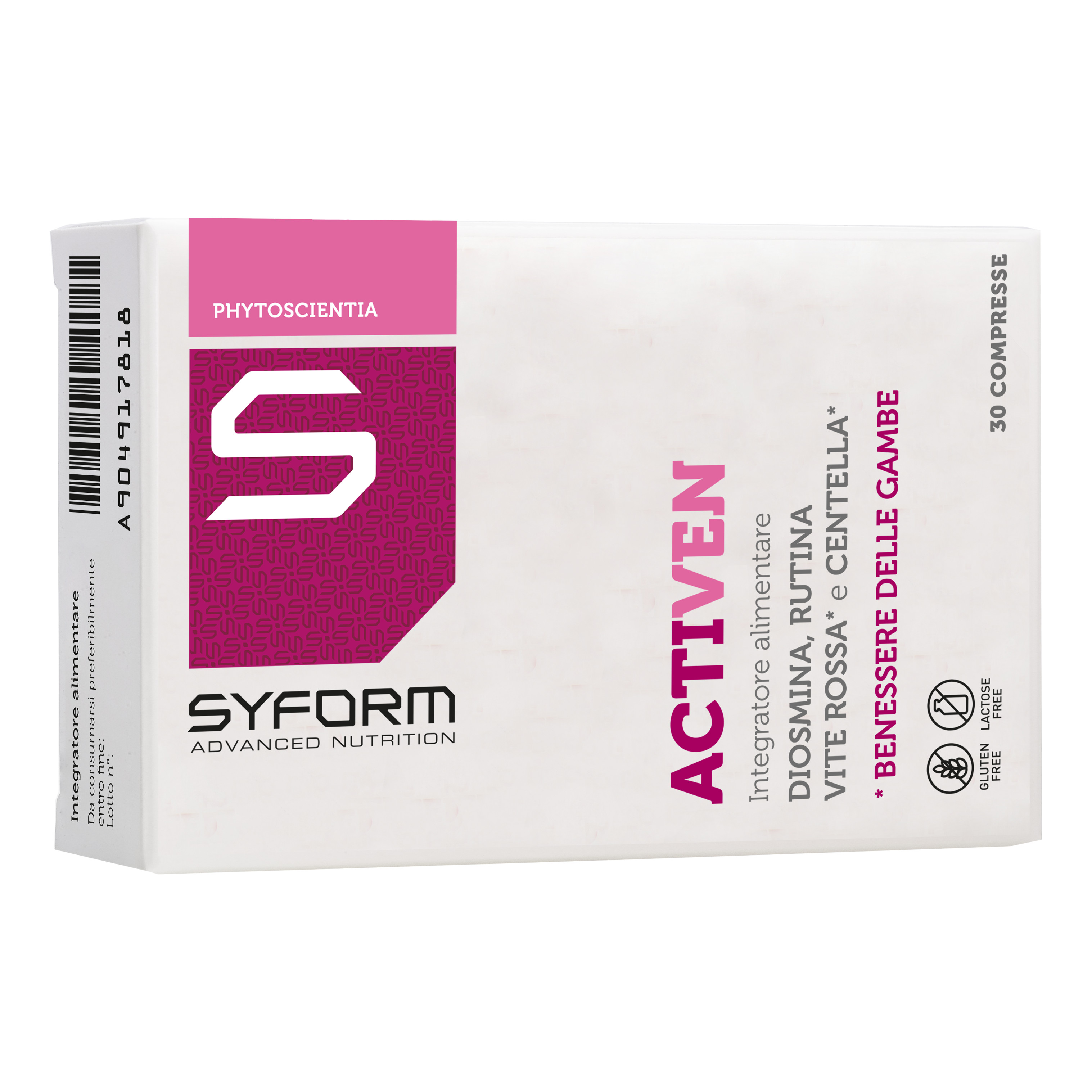 Syform Activen 30 Compresse Integratore Alimentare Flavonoidi Diosmina Rutina - Immagine 4