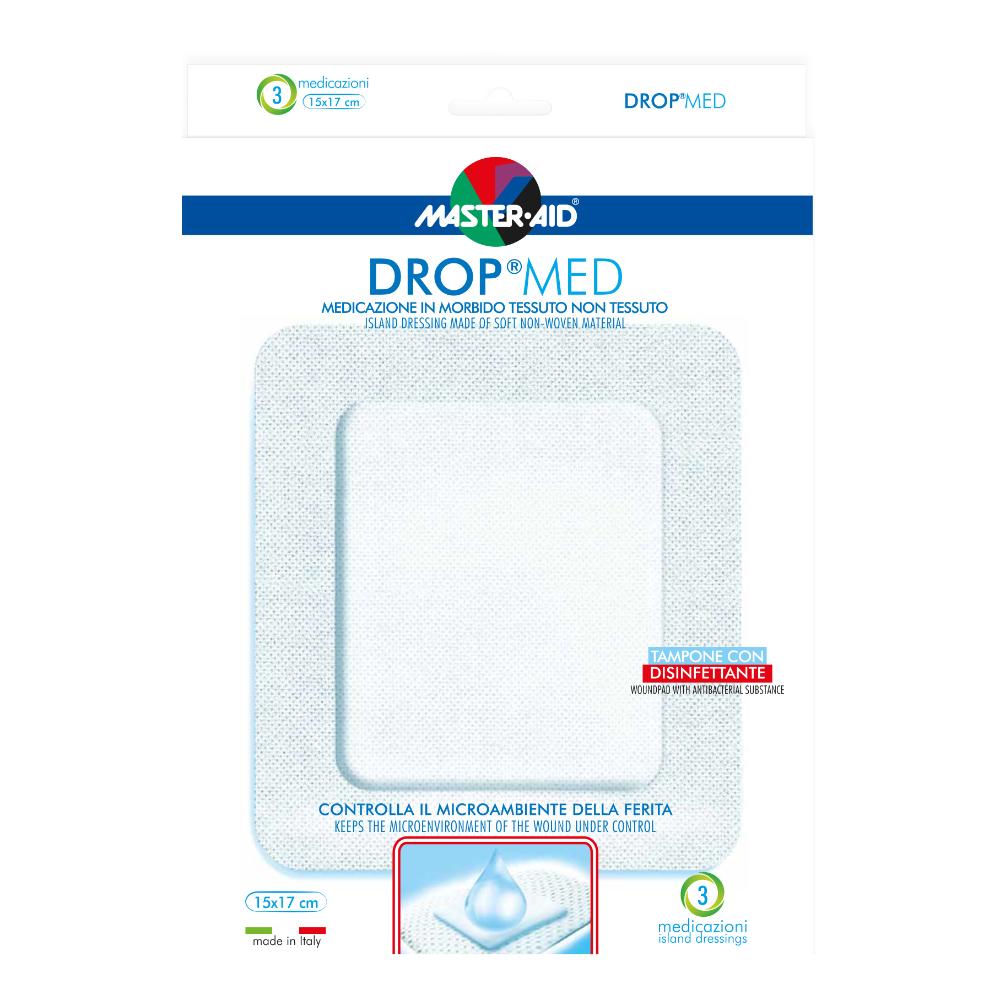 Master Aid Drop Med Dropmed 3 Compresse St.ad.15x17 - Immagine 7