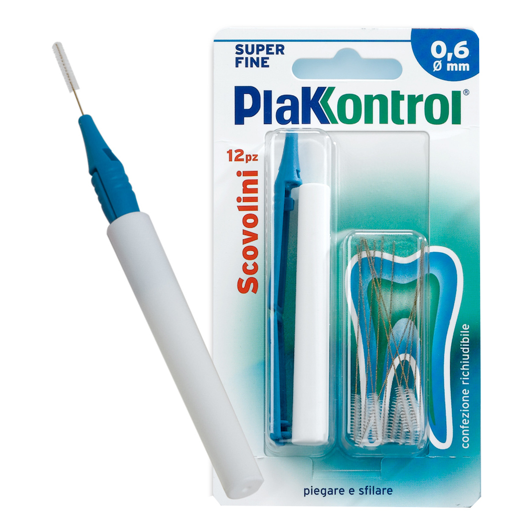Plakkontrol Plakcontrol® Scovolini 0,6 Mm 10 Pz Spazzolino Da Denti - Immagine 3