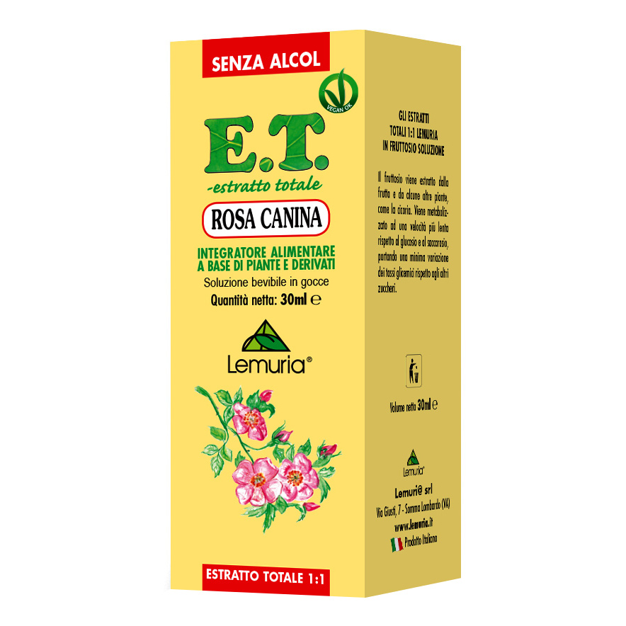 Rosa Canina Estratto Totale 30 ml - integratore immunostimolante - Immagine 3