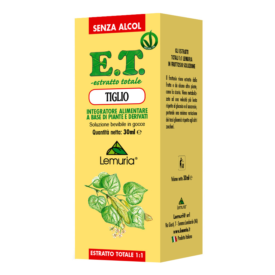 Lemuria S.r.l. Tiglio Gocce 30Ml Lemuria - Immagine 3
