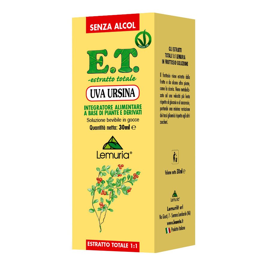 Lemuria Uva Ursina Estratto T 30 Ml - Immagine 6