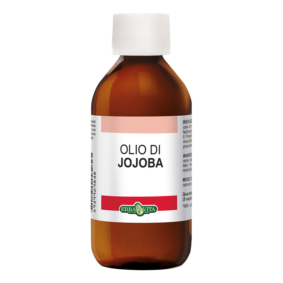 OLIO JOJOBA 100ML ERBAVITA - Immagine 2