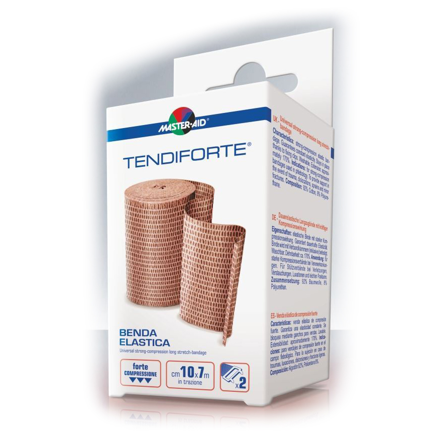 Master-Aid Benda Elastica Master Aid Tendiforte 8 X7 - Immagine 6