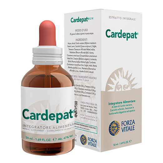 Forza Vitale Cardepat Ecosol Gocce Integratore 50 Ml