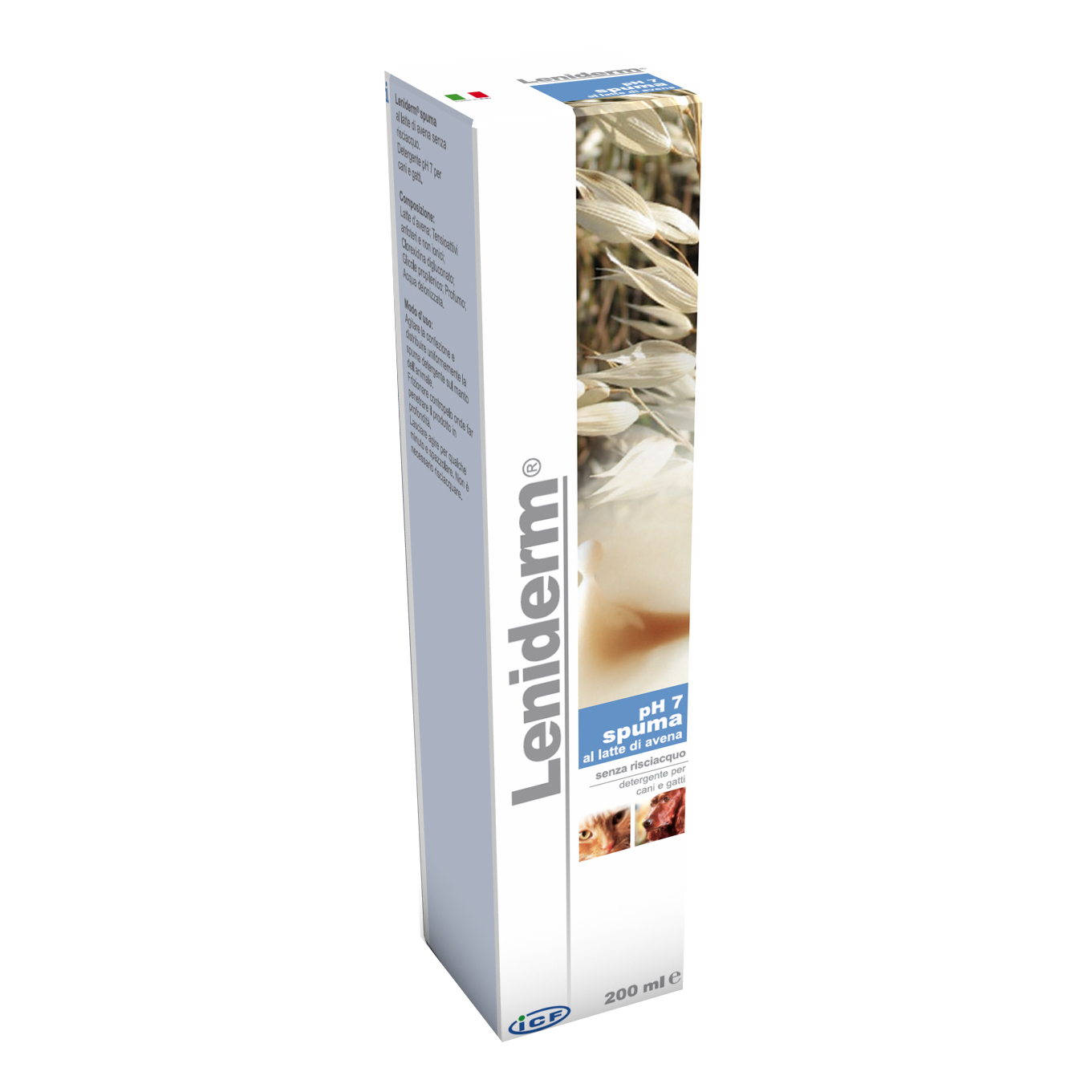 Icf - Leniderm Spuma Per Cani E Gatti - Immagine 9