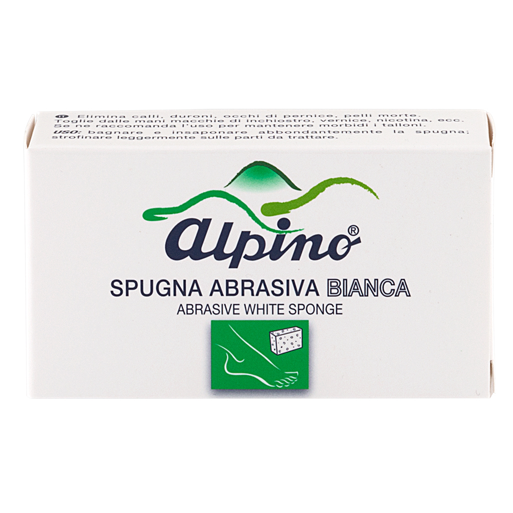 Alpino Spugna Abrasiva Bianca per Pelli Delicate 1 Unità - Giovanardi Farmaceutici Srl - Immagine 3