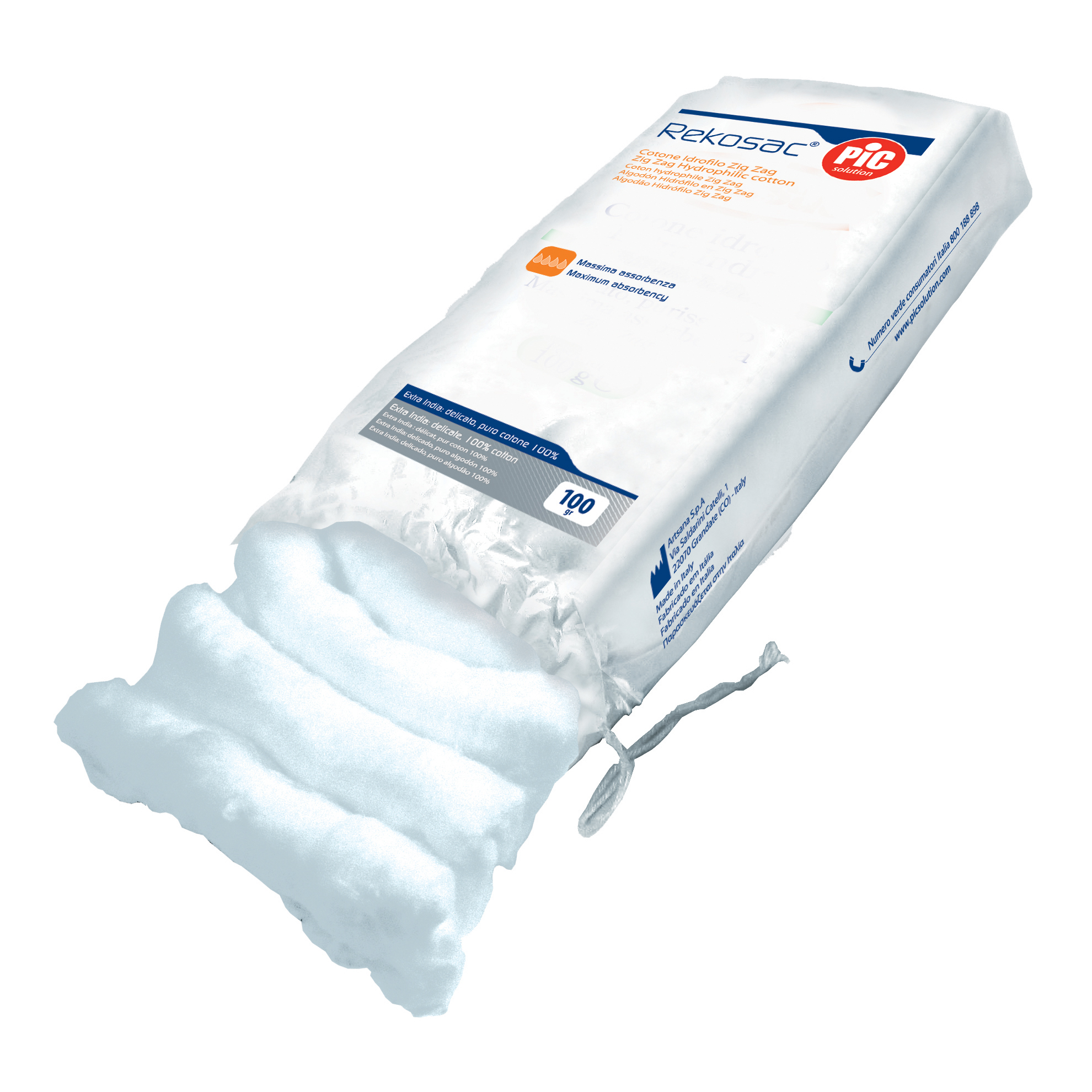 PIC REKOSAC COTONE ZIGZAG 50G - Immagine 7
