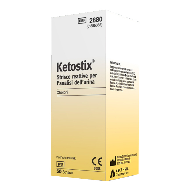 Ketostix Ketostix® Strisce Reattive Per L'analisi Dell'urina 50 Pz - Immagine 8