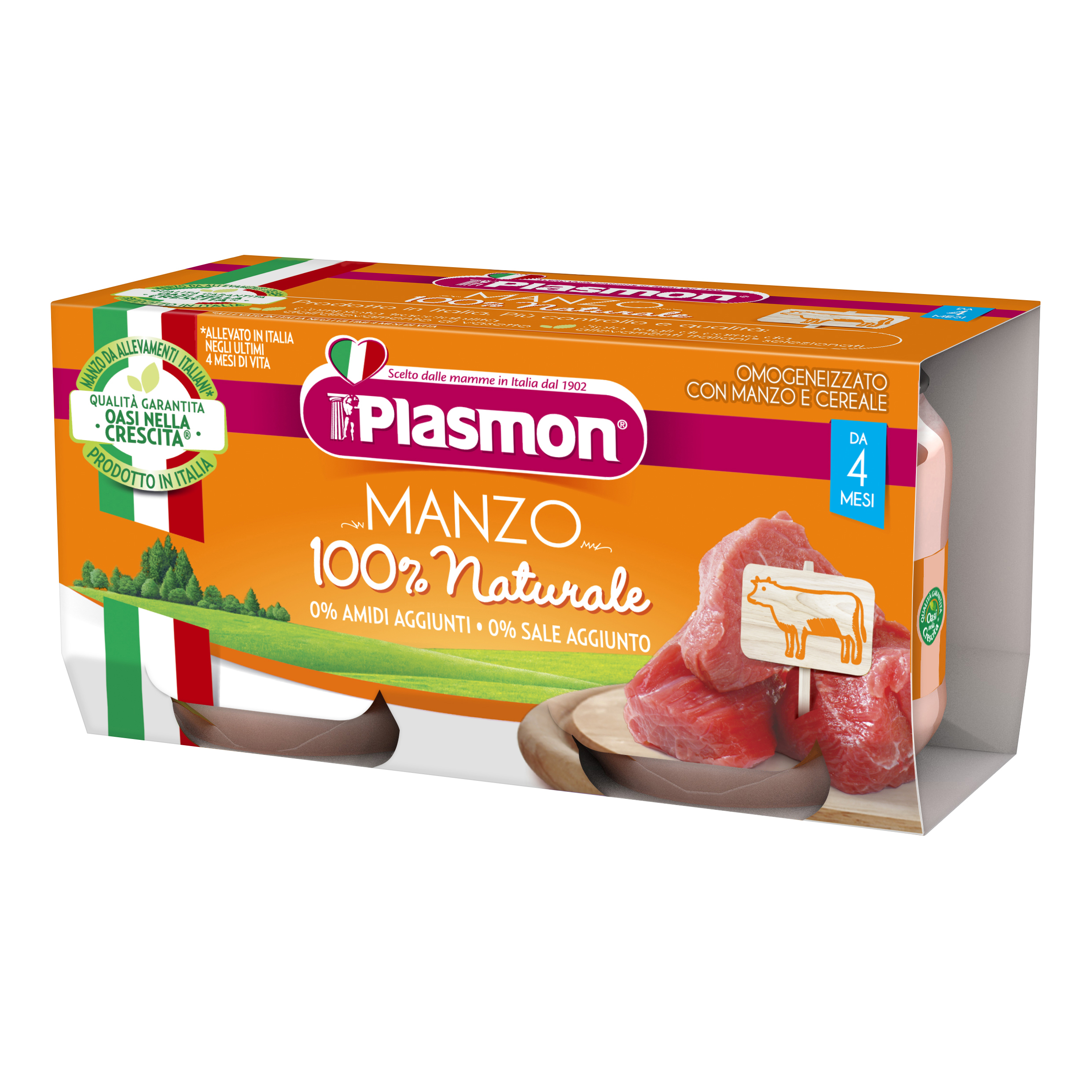 Plasmon Omogeneizzato di manzo 2 X 80 gr - Immagine 6