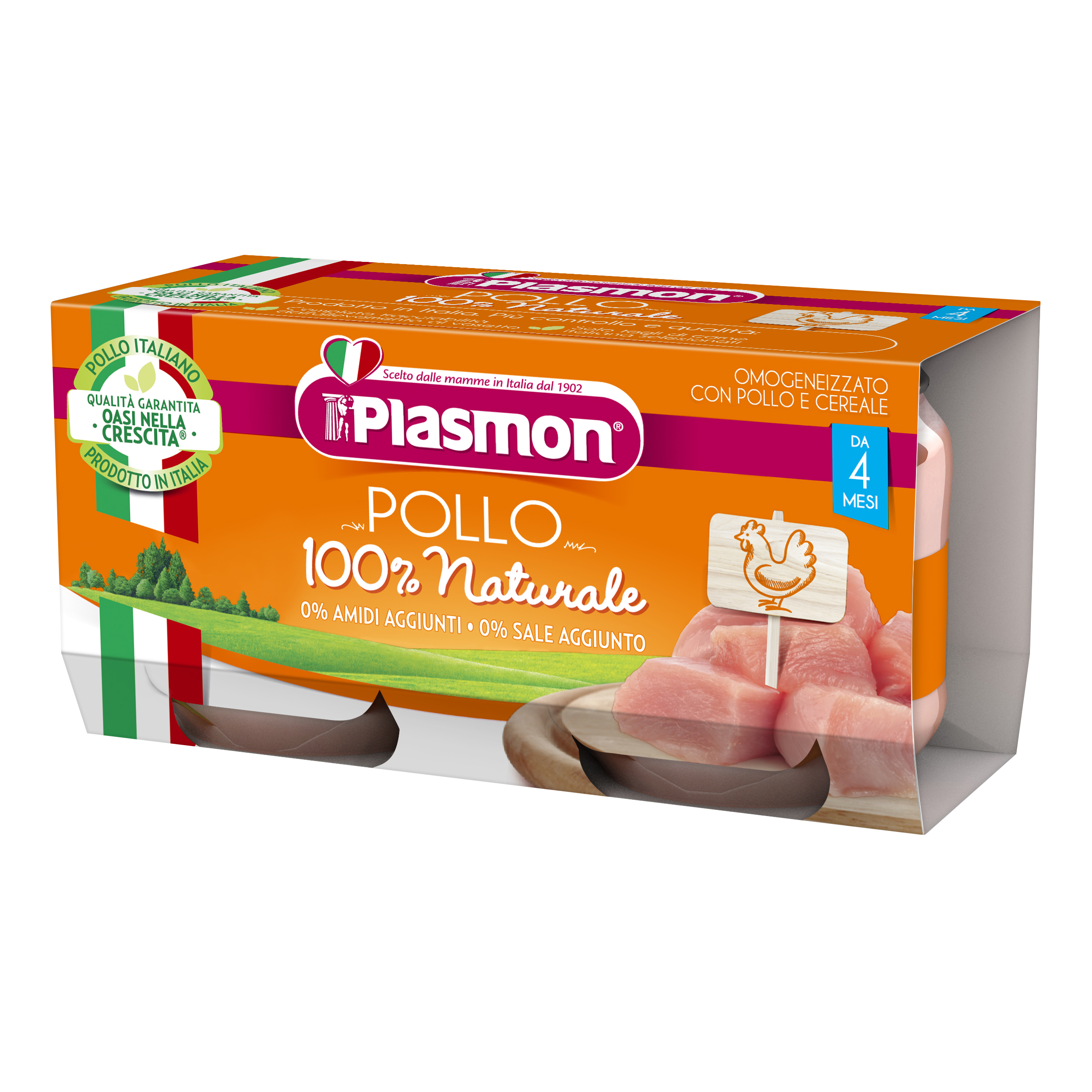 Plasmon Omogeneizzato Pollo 80 Gr X 2 Pezzi - Immagine 6