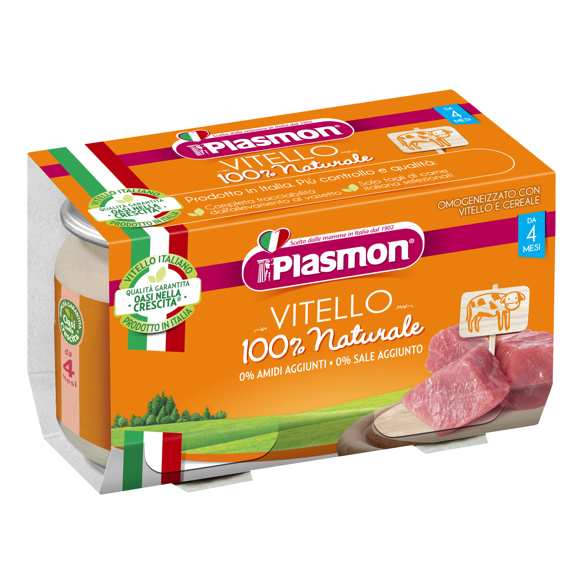 Plasmon Omogeneizzato Vitello 120 G X 2 Pezzi - Immagine 3
