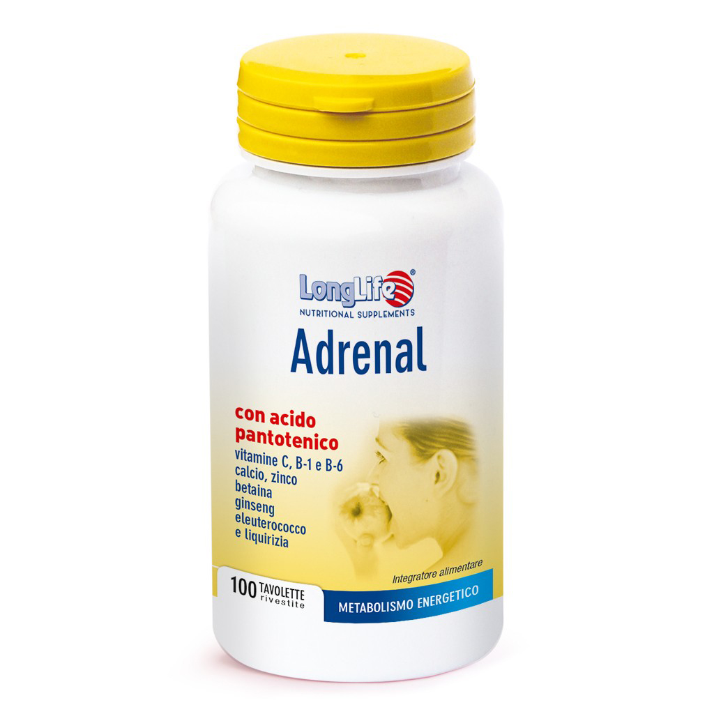Longlife Multivitaminici - Multiminerali Longlife® Adrenal 100 Pz Compresse Bambino - Immagine 8