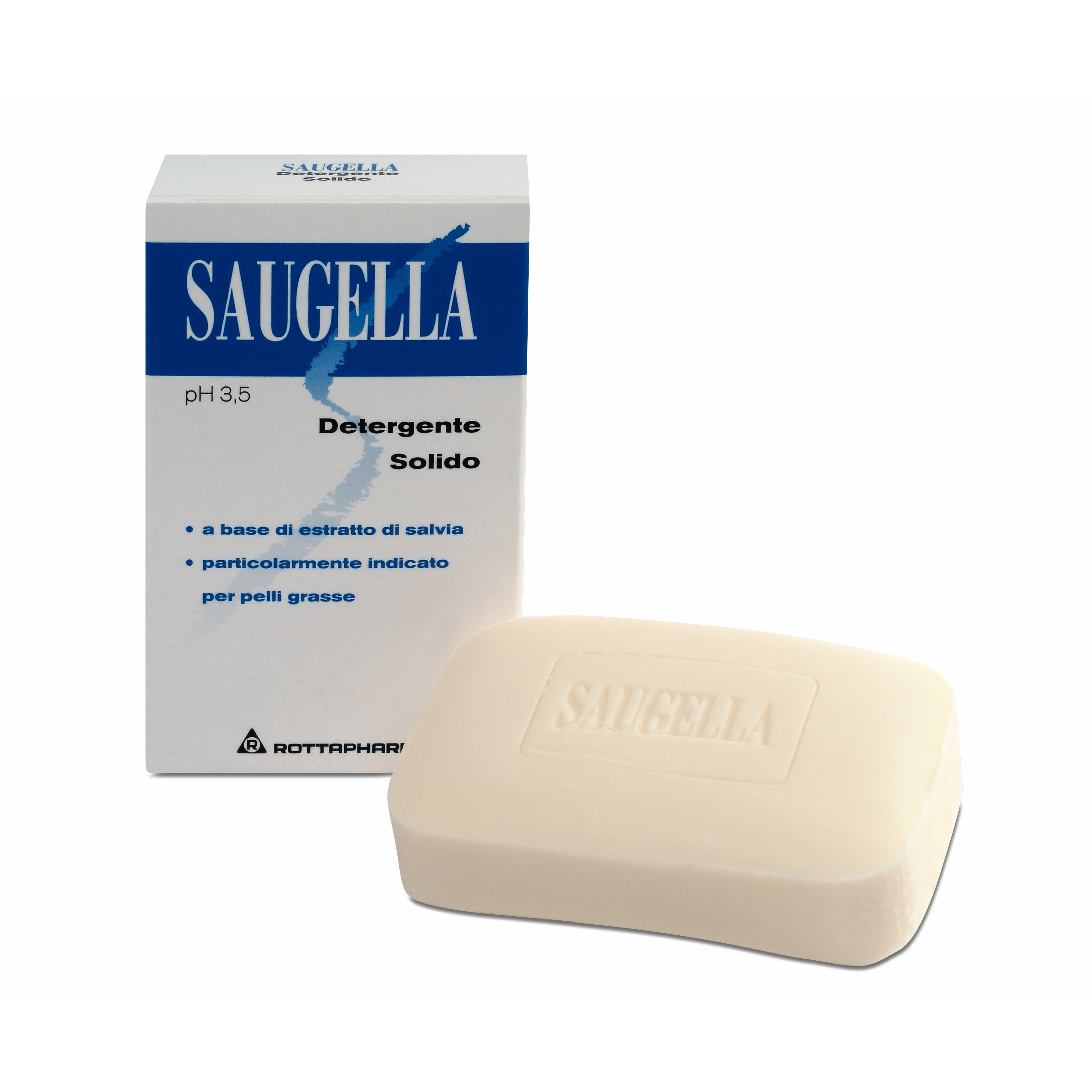 Saugella Viso Sapone-Non-Sapone Ph 3.5 Per Pelli Normali 100G - Immagine 5