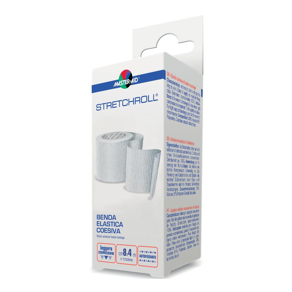 Master Aid Master-Aid Stretchroll Benda Elastica Per Sostegno 8X4 Cm - Immagine 3