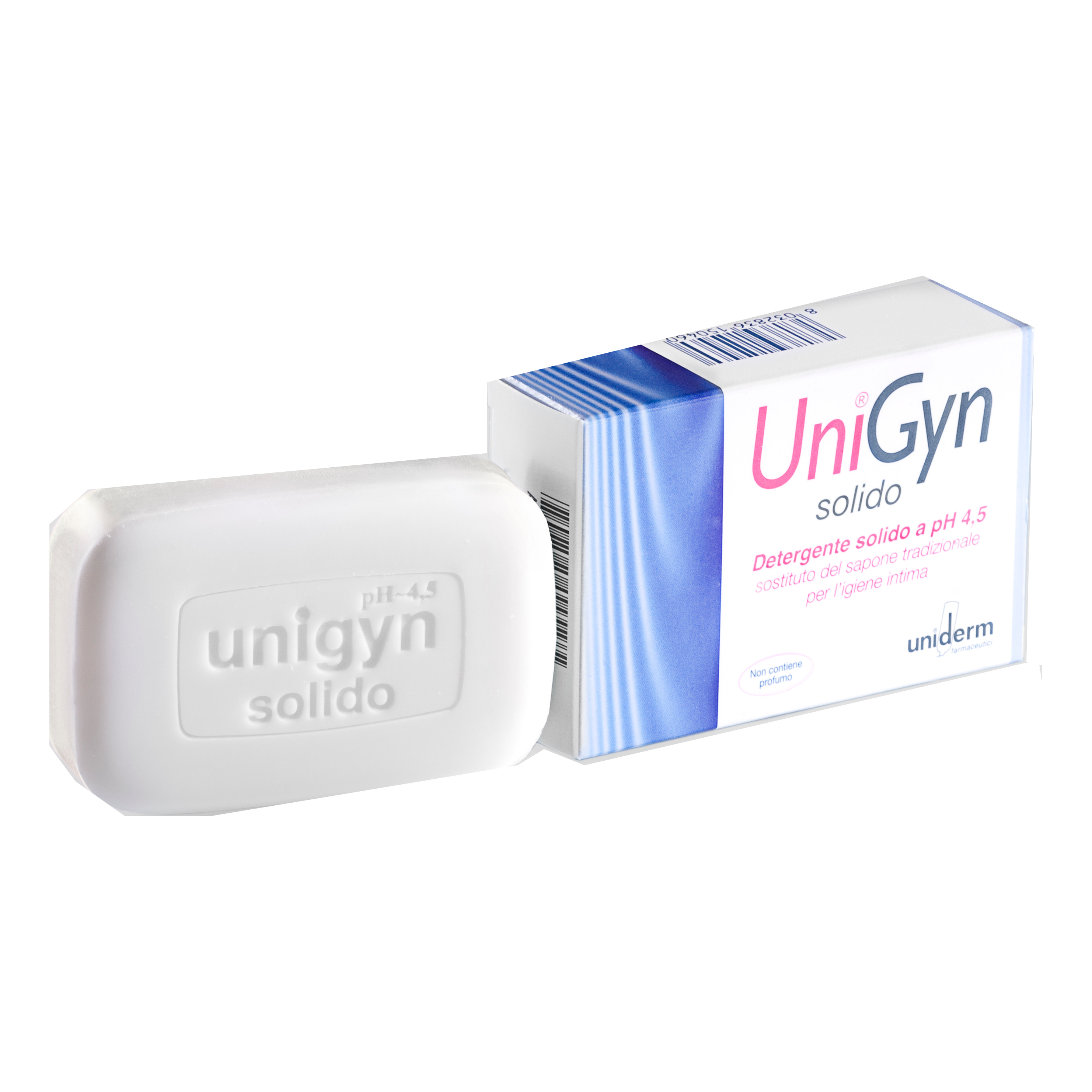 Uniderm Farmaceutici Donna Uniderm Unigyn Sapone Intimo Solido Ph 4,5 100 G - Immagine 3