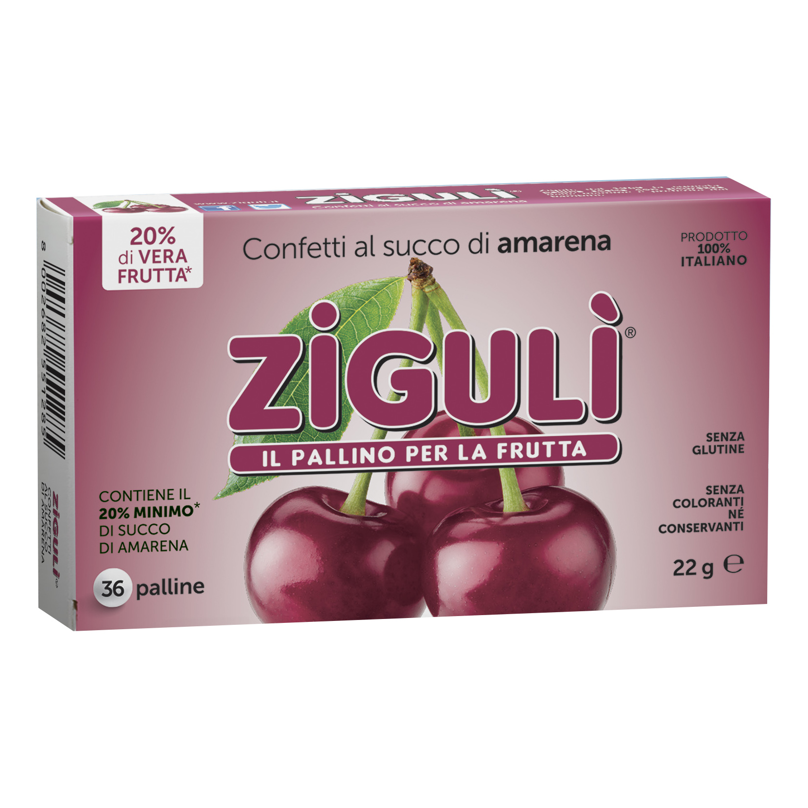 ZIGULI Caramelle Amarena 22 G - Immagine 5