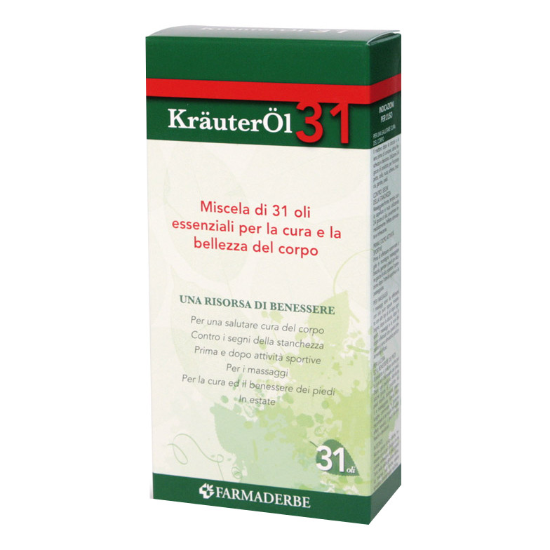 Farmaderbe Lavanda/Bianco/Nero Krauterol Olio 31 100 Ml - Immagine 6